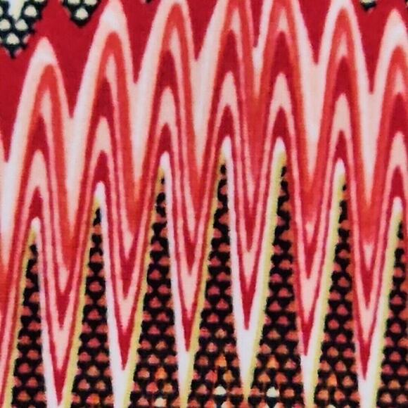 Camille & Co Women's Size XL Geometric Boho Blouse Bell Sleeve Fairycore Y2K - Picture 9 of 14